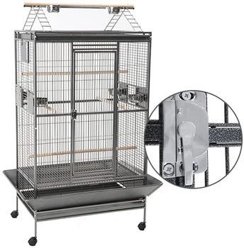 Вольєр для птахів Savic Wellington Playpen Темно-сірий (90х60х175 см)