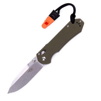 Нож складной карманный Firebird F7452-GR-WS (Axis Lock, 90/210 мм)