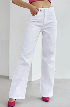 Женские джинсы белые ПАЛАЦИО Jean-Daniel. Артикул 212241 р 44