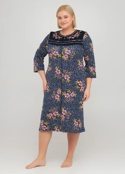 Халат Wild Love XL синий 82823