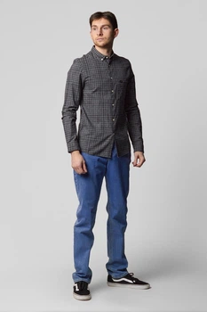 Рубашка Lee Slim Button Down Slim Fit (L66XZHEM) Черный S-00