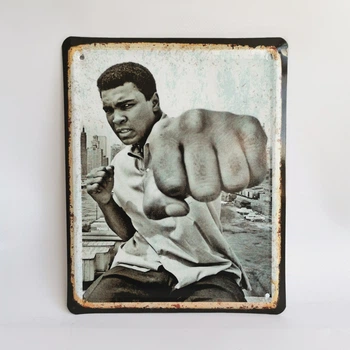 Металлическая табличка "Cassius Marcellus Clay" для декора дома, декор стен, декор комнаты
