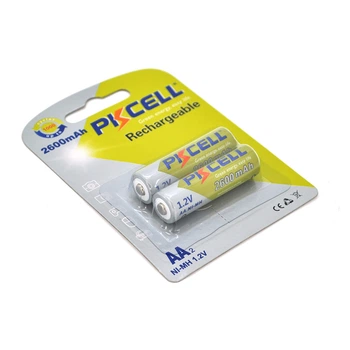 Аккумулятор NiMH PKCELL AA 2600 мАч 1.2 В 2 шт в блистере