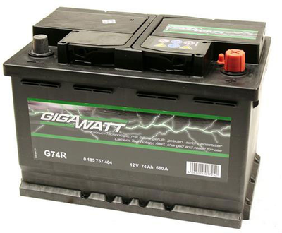 Kronobat MS-74.0. Batterie de voiture Kronobat 74Ah 12V