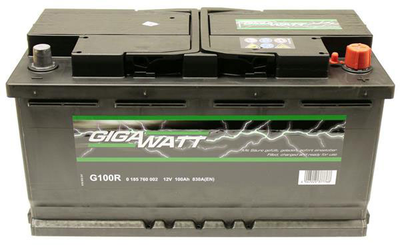 Автомобільний акумулятор Gigawatt 100 Ah (+/-) (GW 0185760002)