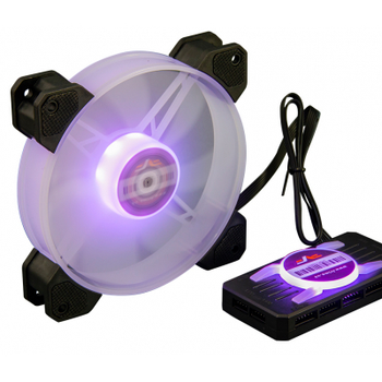 Кулер для корпуса Frime FLF-HB120MRGBHUB8