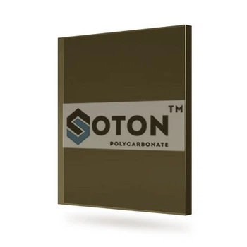 Монолитный поликарбонат SOTON 3 мм 1500*2050 бронза