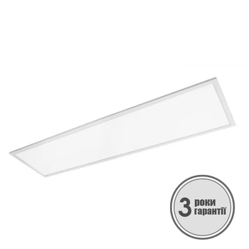 Светодиодная LED панель Bellight 300x1200x9 мм 50W 4000K, потолочный офисный светильник, 3 года гарантии