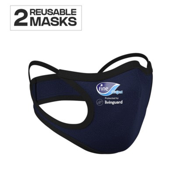 Захисна антивірусна маска для обличчя Fine Guard Sport L