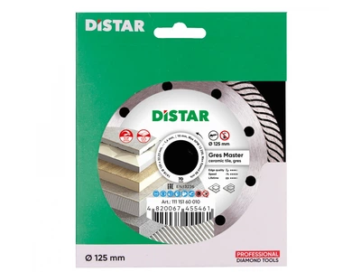 Круг алмазний відрізний 1A1R 125x1,4/1,0x10x22,23 Gres Master Distar (11115160010)