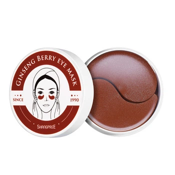Гидрогелевые патчи под глаза с женьшенем и ягодами Shangpree Ginseng Berry Eye Mask 84г/60шт
