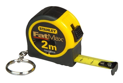Рулетка 2м 13мм Stanley FMHT1-33856 Fatmax с кільцем для ключів в контейнері 36од