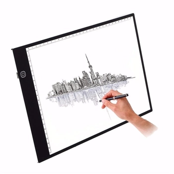 Світловий планшет EZLIFE формат А2 (LED Light Pad) для малювання та копіювання