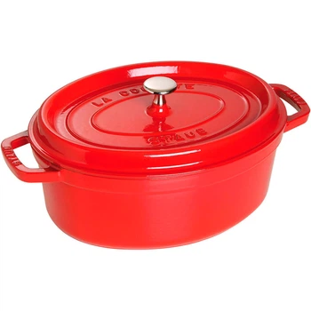 Посудина вишнева овальна діам. 33 см - Staub - 40509-872-0