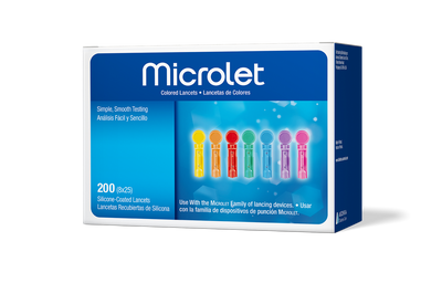 Ланцети для глюкометра Microlet 200 шт