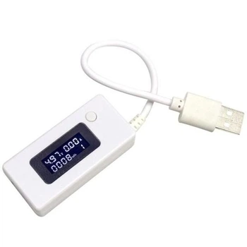 Тестер емкости USB вольтметр амперметр Hesai KCX-017 (eg-100145)