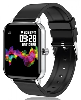 Смарт-часы 2E Wave SE 40 mm Silver (2E-CWW10SL); 1.3" (240x240) сенсорный / Nordic 52832 / 32 МБ / Bluetooth / IP68 / 49.6 г / серебристый