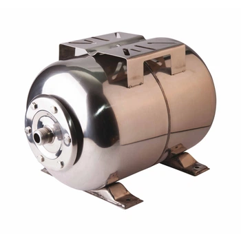 Расширительный бак горизонтальный WOMAR 50 л нержавеющая сталь