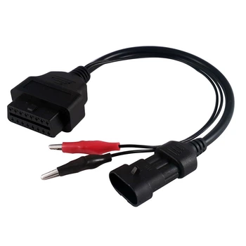 Переходник OBD2 3 pin Fiat Lancia Chery Amulet
