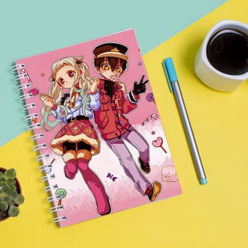 Скетчбук Sketchbook блокнот для рисования с принтом Jibaku Shounen Hanako-kun Туалетный мальчик Ханако 14