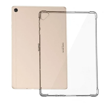 Силиконовый чехол бампер Primolux Silicone для планшета Huawei MatePad T10s 10.1" 2020 - Clear