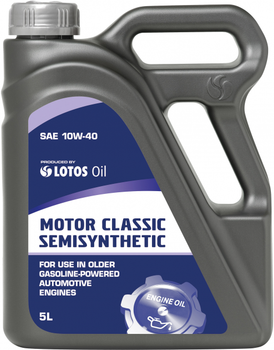 Масло моторное Lotos Oil Motor Classic Semisyntetic SG/CE 10W-40
