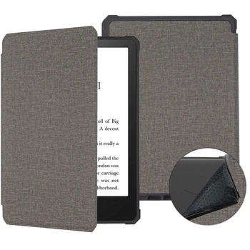 Чохол Galeo TPU Folio для Amazon Kindle Paperwhite 11th Gen 6.8" (2021) Textile Grey