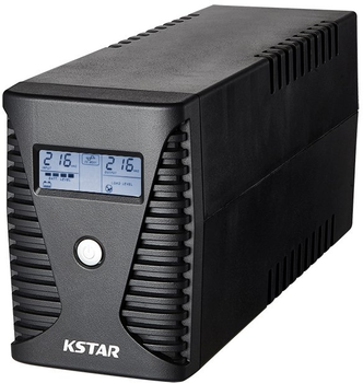 ИБП KSTAR UA60, Lin.int., AVR, 2 x Schuko, пластик
