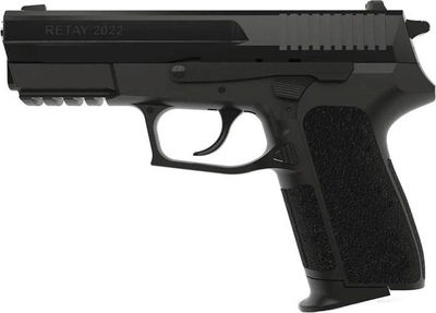 Пістолет стартовий Retay 2022. 9 мм Black