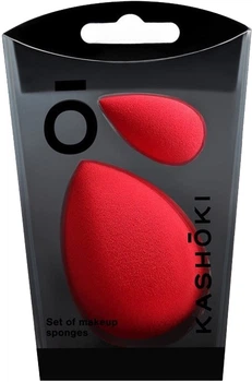Набор спонжей для макияжа Kashoki Set Of Make Up Sponge Красный (5903018901282)