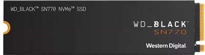 SSD диск Western Digital Black SN770 NVMe 250GB M.2 PCIe 4.0 x4 (WDS250G3X0E)