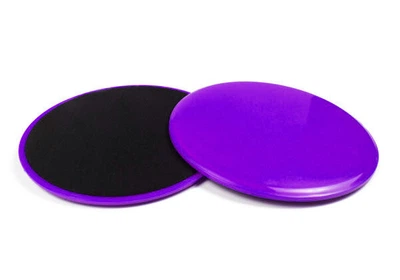 Фітнес-диски для ковзання YogaLife Gliding Discs фіолетові 2 шт.