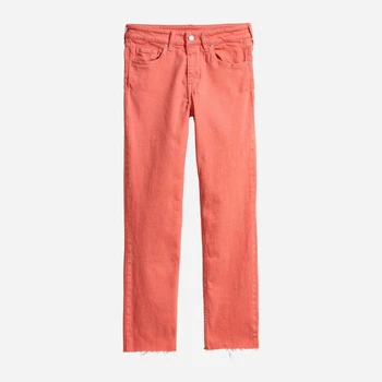 Джинсы Slim Fit женские H&M 0587677 W29 Коралловые (KAY2000001297926)