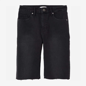 Шорты джинсовые женские H&M 0613147001 34 (160/64А) Черные (ST2000000833165_KAY2000000753041)