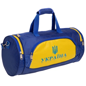 Сумка для спортзалу Бочонок Україна SP-Sport GA-016-U Синій-Жовтий