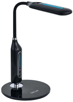 Настольная светодиодная лампа Delux TF-510 8 Вт черная (90018128)