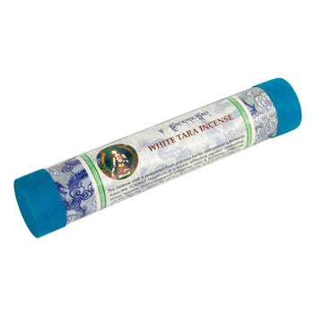 Благовония Тибетские HI Белая Тара White Tara 20х4х4 см Голубой (25098)