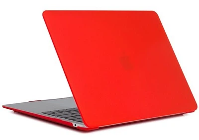 Чехол накладка Hardshell Case для Macbook Air 13,3" M1 (2018-2020) (A1932/A2179/A2337) Red