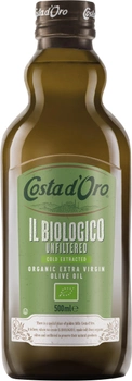 Оливкова олія Costa d'Oro Organic Extra Virgin 500 мл (8007270702223)