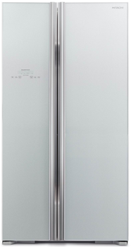 Холодильник SBS HITACHI R-S700PUC2GS, серебро (стекло) (R-S700PUC2GS)