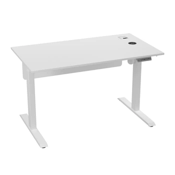 Стіл з регульованою висотою E-table UNIVERSAL 5023W - Білий / Білі ніжки