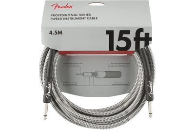 Інструментальний Кабель Fender CABLE PROFESSIONAL SERIES 15' WHITE TWEED