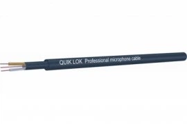 Кабель микрофонный пометрово Quik Lok см675BK