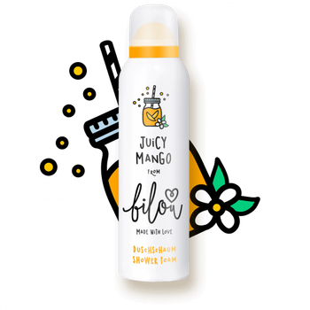 Пінка BILOU Juicy Mango для душу 200 мл