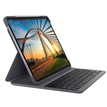 Чехол-клавиатура для планшета Logitech SLIM FOLIO PRO Keyboard Case for iPad Pro 12.9" Graphite (920-009703)