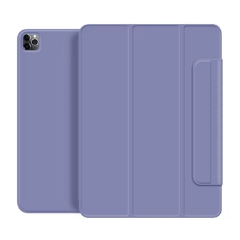 Магнітний силіконовий чохол-книжка STR Buckles Magnetic Case for iPad Pro 11 (2018 | 2020 | 2021 | 2022) - Lavender