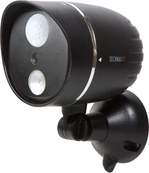 HD наружная камера со светодиодной лампой Technaxx TX-106 Черная (4260358123004)