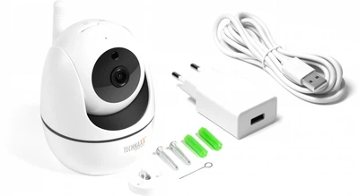 Внутренняя FullHD WiFi IP PT камера с поворотной головкой Technaxx TX-146 (4260358124124)