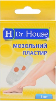 Набір пластирів H Dr. House мозольних 7х2 см 5 шт. (5060384392240)