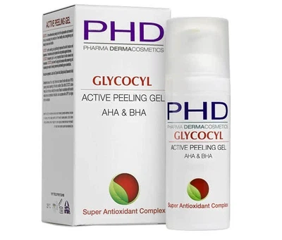 PHD Пилинг-гель ночной /Glycocyl Active Gel AHA&BHA 50мл